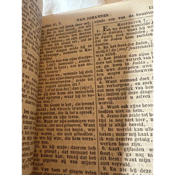 De Staten Generael Vereenighde Nederlanden 1637   Dutch antique Bible - Picture 3 of 16